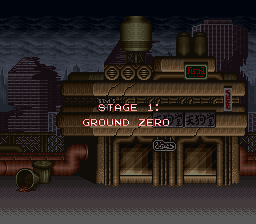 Contra 3 Stage 1 Map Title