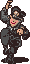Crooked Cop - EarthBound SNES Super Nintendo Sprite
